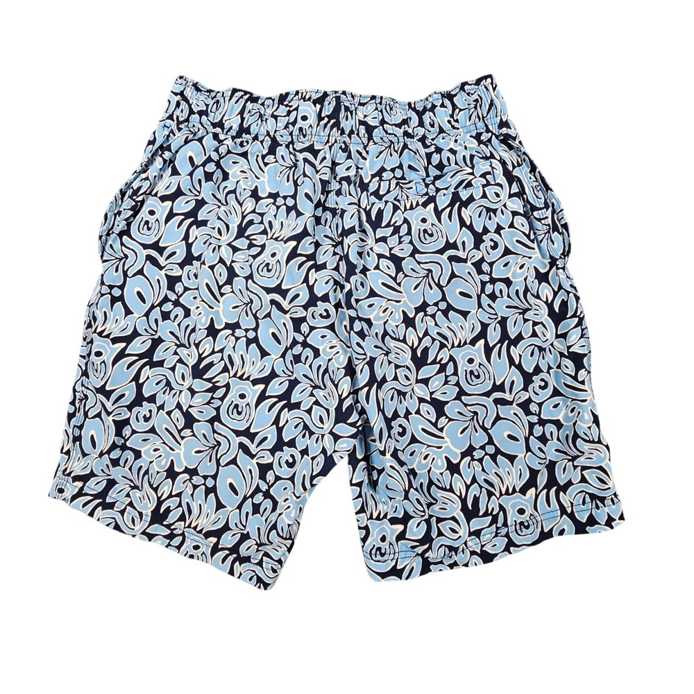 Coolibar Swim Trunks Mens S Blue Floral Paisley UPF 50+ Sun Protection Shorts - Picture 8 of 12